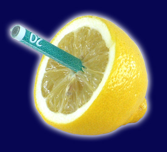 Cellini’s Geldschein in Zitrone