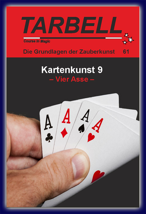 Tarbell Kurs in deutsch, Lektion 61, Kartenkunst 9, Vier Asse