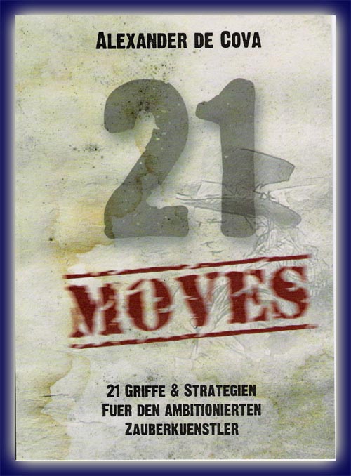 21 Moves (Kartengriffe) DVD v. A. de Cova