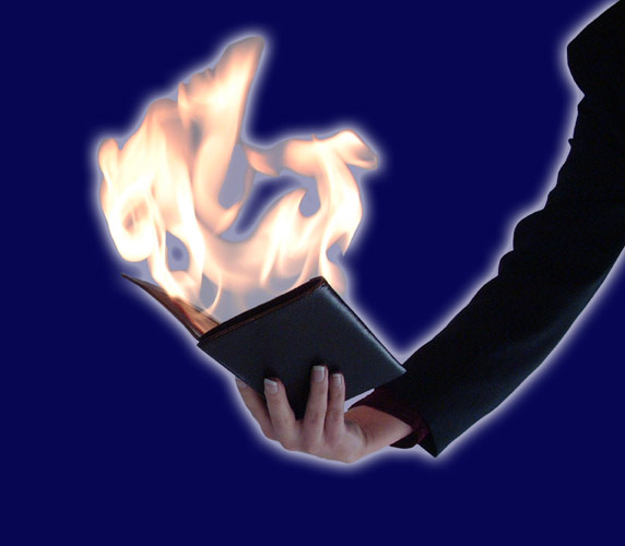 Brennende Feuer – Brieftasche, (Fire Wallet)