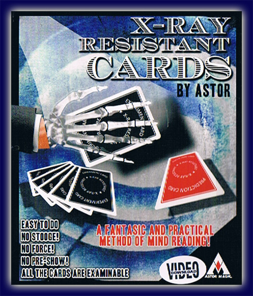 X-Ray resistant Cards v. Astor