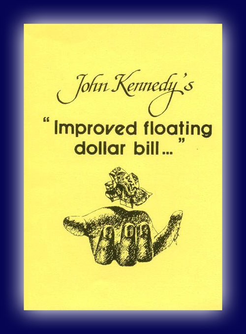 Schwebender Geldschein v. J. Kennedy