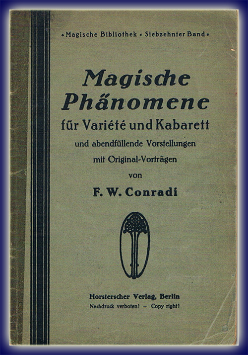 Magische Bibliothek Bd. 17, Magische Phänomene für Variete und Kabarett