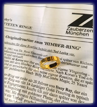 Ted Lesley’s verketteten Ringe (Himberring) , eine professionelle Darbietung