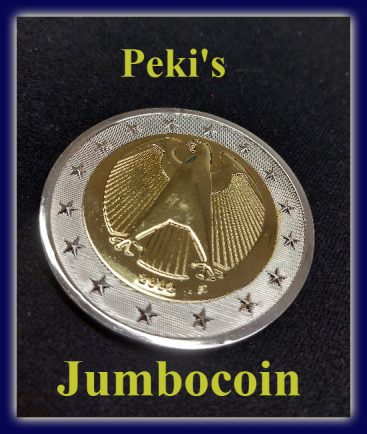 Peki’s Jumbo Coin, Riesen Euro