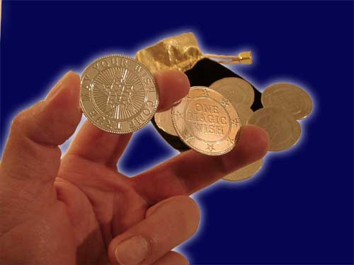 Manipulationsmünzen – Magic Wishing Coins – Zaubertaler