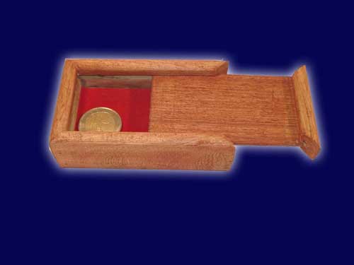 Schüttelkästchen (Rattlebox) aus Holz
