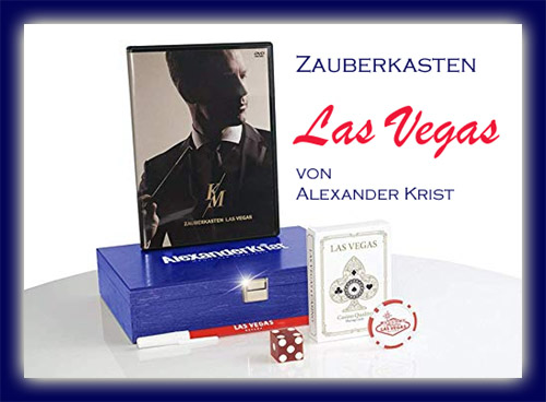 Zauberkasten ‚Las Vegas‘ mit DVD (Alexander Krist)
