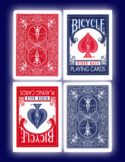 Bicycle Karten Original Standard oder gold, blauer oder roter Rücken