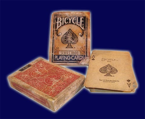 Bicycle Vintage Deck, das alte Spiel