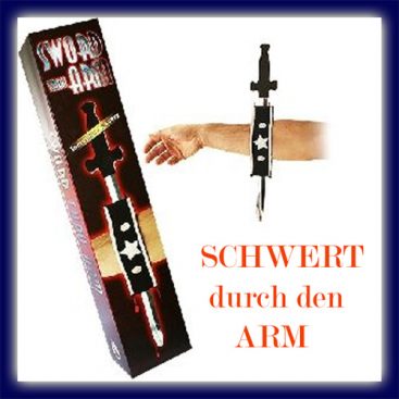 Schwert durch den Arm, Sword through Arm v. V. di Fatta