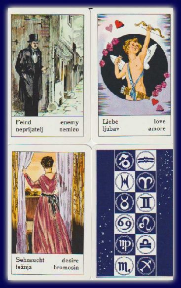 Zigeuner Wahrsagekarten, Gibsy Fortune Telling Cards