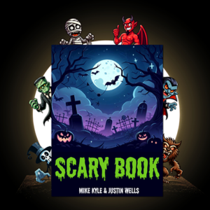 Magisches Malbuch - Scary Book