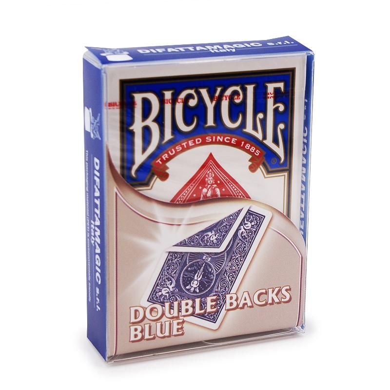 Bicycle Doppelrücken blau/blau