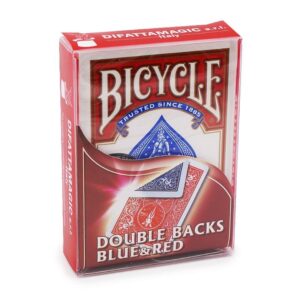 Bicycle Doppelrücken rot/blau