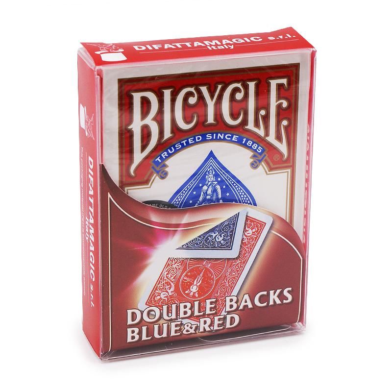 Bicycle Doppelrücken rot/blau