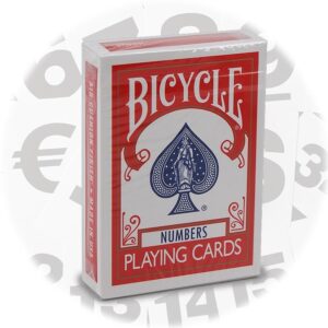 Bicycle Number Cards rot