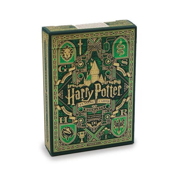 Playing Cards Harry Potter grün (Slytherin)