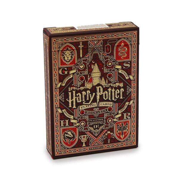Playing Cards Harry Potter rot (Griffindor)