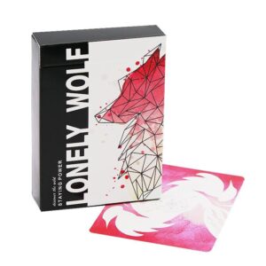 Playing Cards Lonely Wolf Pink Edition