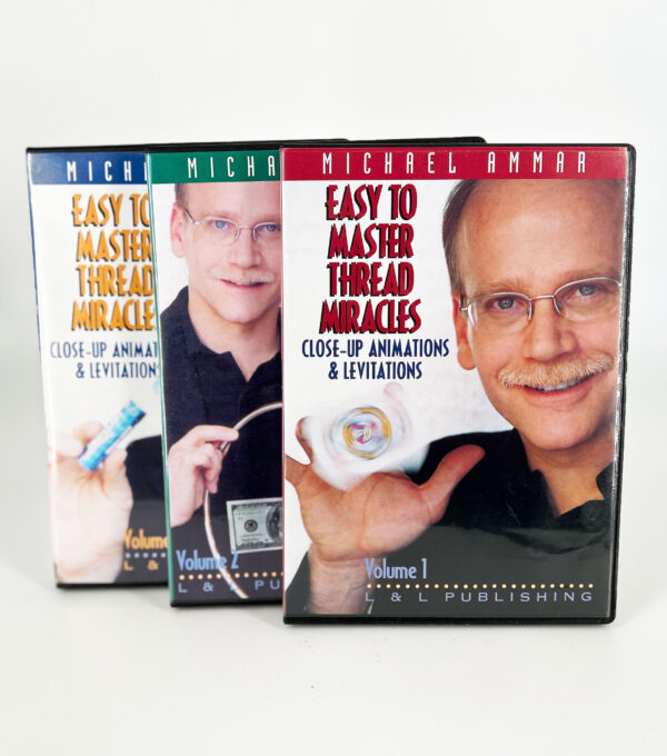 Easy to master Thread Miracles 1-3 DVD Set