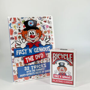Bicycle Fast N' Genious Set inkl. DVD rot