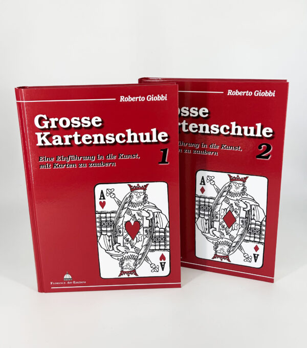 Große Kartenschule Nr. 1+2 set  von Roberto Giobbi