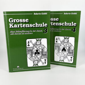 Große Kartenschule Nr. 3+4 set von Roberto Giobbi