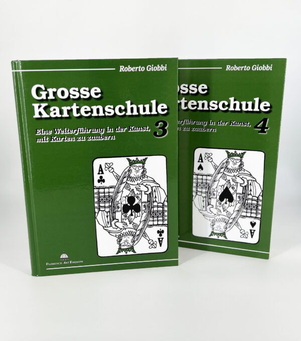 Große Kartenschule Nr. 3+4 set von Roberto Giobbi