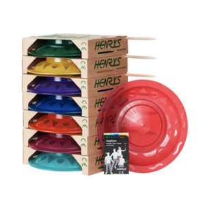 Jonglierteller-Sets Henrys rot