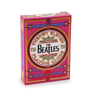 Playing Cards The Beatles pink