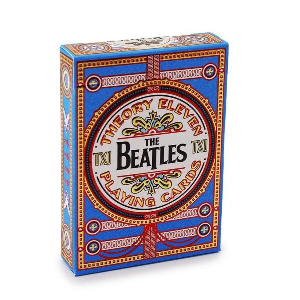 Playing Cards The Beatles blue