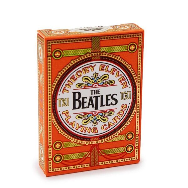 Playing Cards The Beatles orange