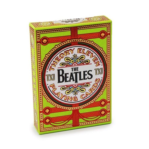 Playing Cards The Beatles green